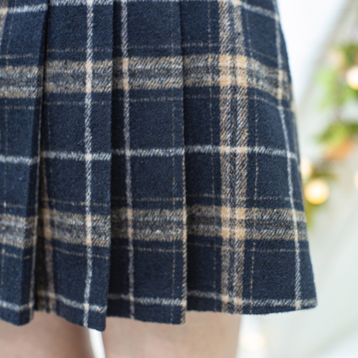 B145 MY DEAR CHECKED SKIRT
