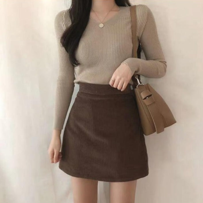 B139 FEEL BETTER MINI SKIRT