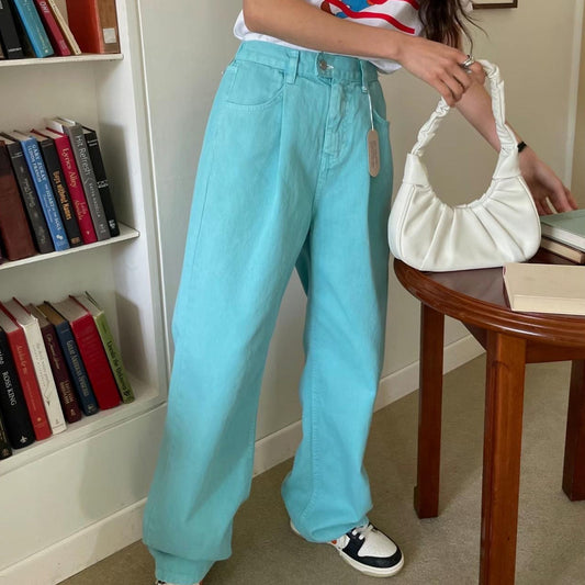 J280 彩虹日牛仔褲