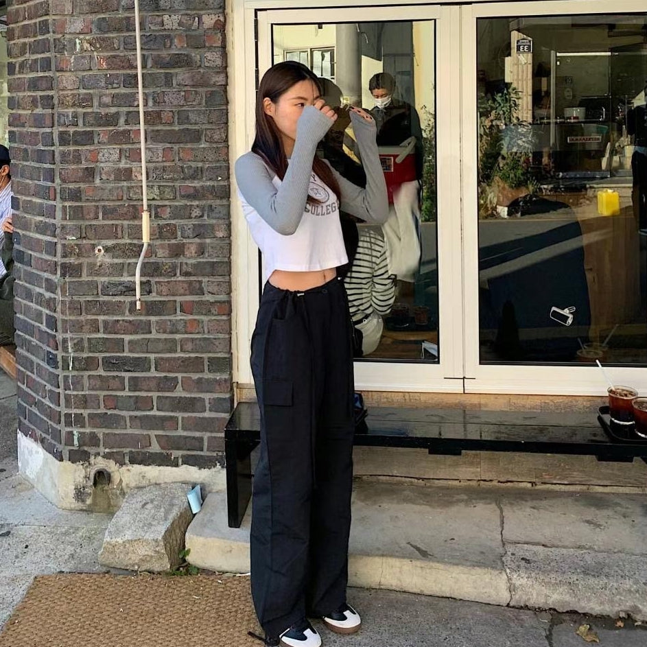 B285 WIND CAGO PANTS
