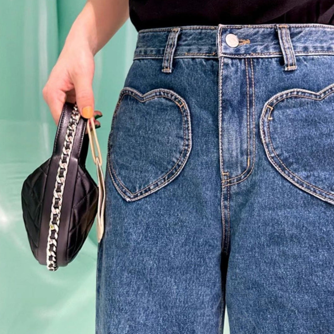 J286 HEART JEANS