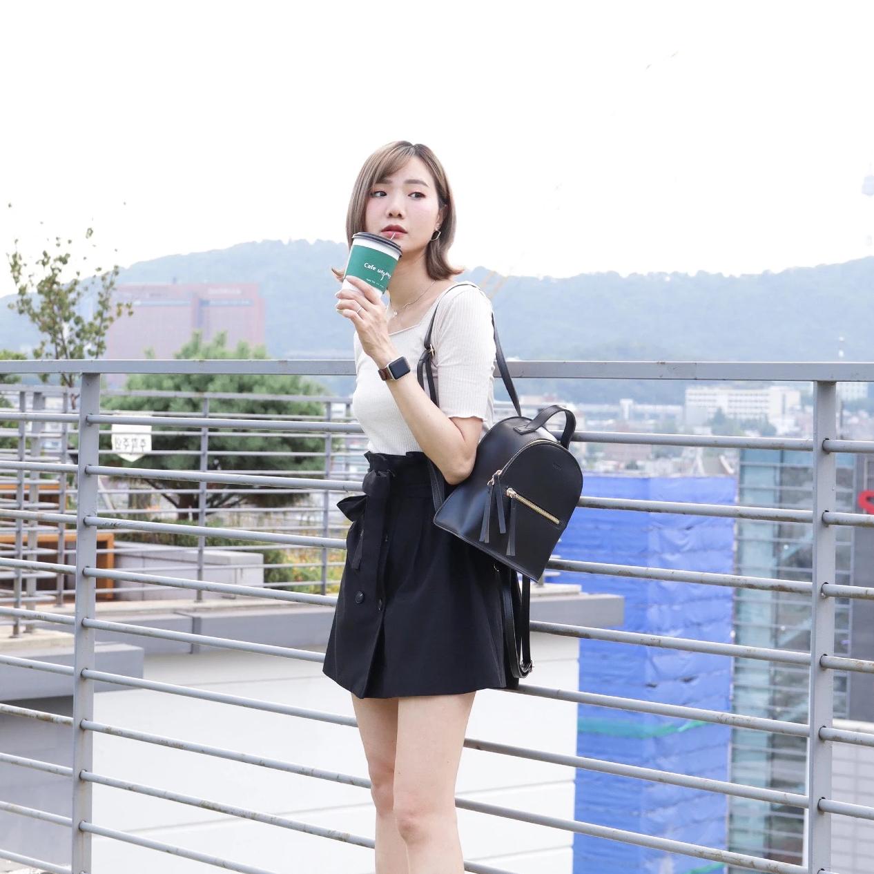 #B045 HIDE AND SEEK MINI SKIRT - Letta A