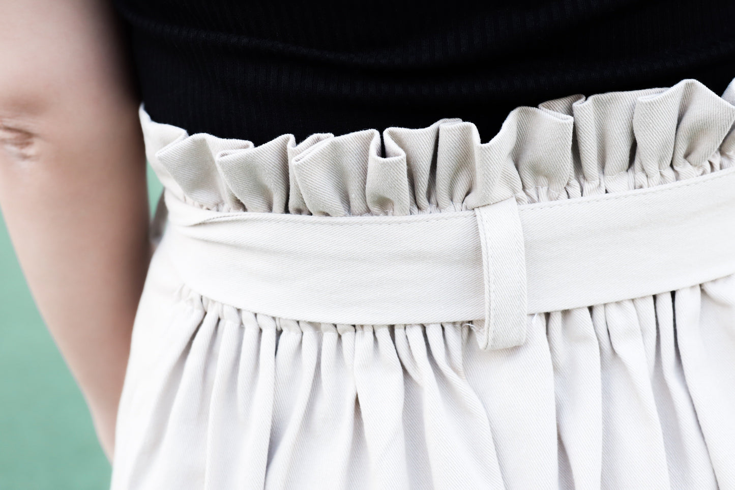 #B045 HIDE AND SEEK MINI SKIRT - Letta A