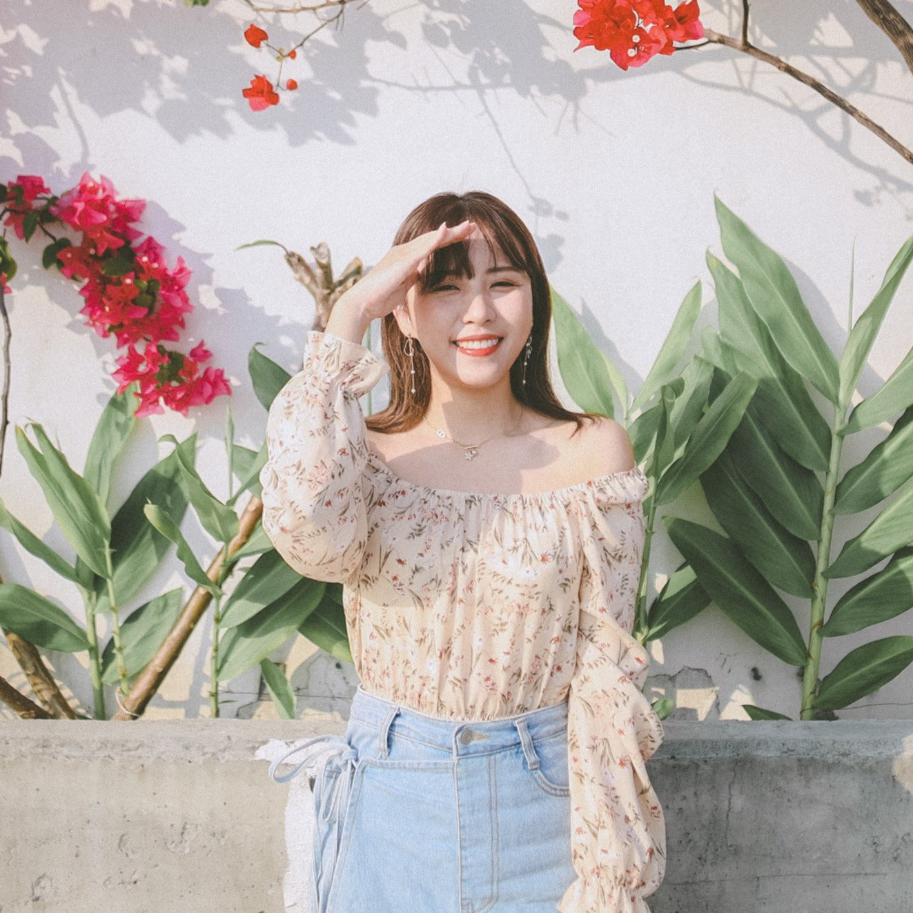 T480 FLORAL TOP