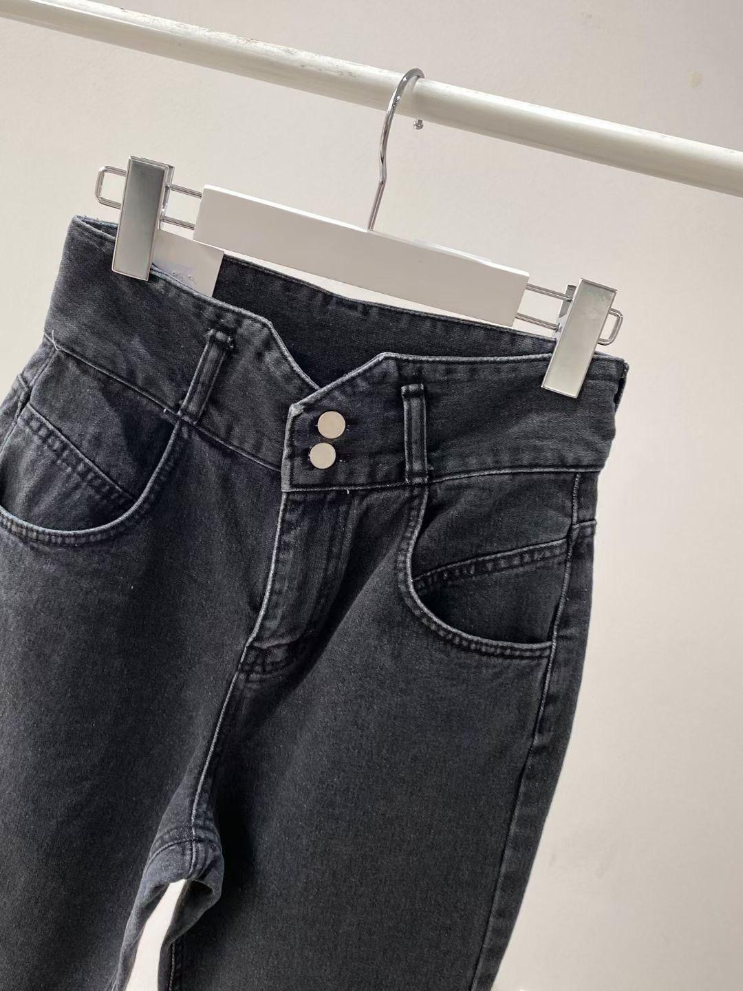 J156 ONCE BLACK DENIM TROUSERS