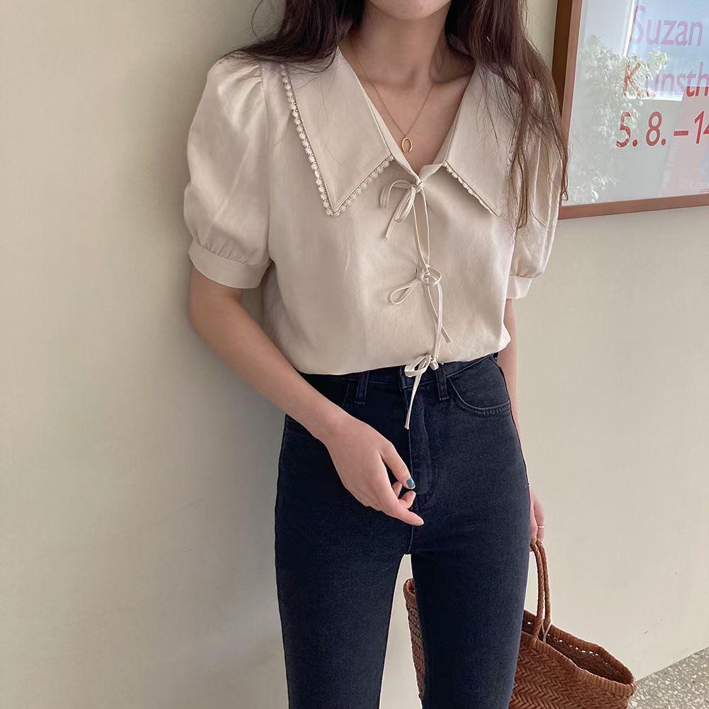 T504 SWEETIE RIBBON BLOUSE