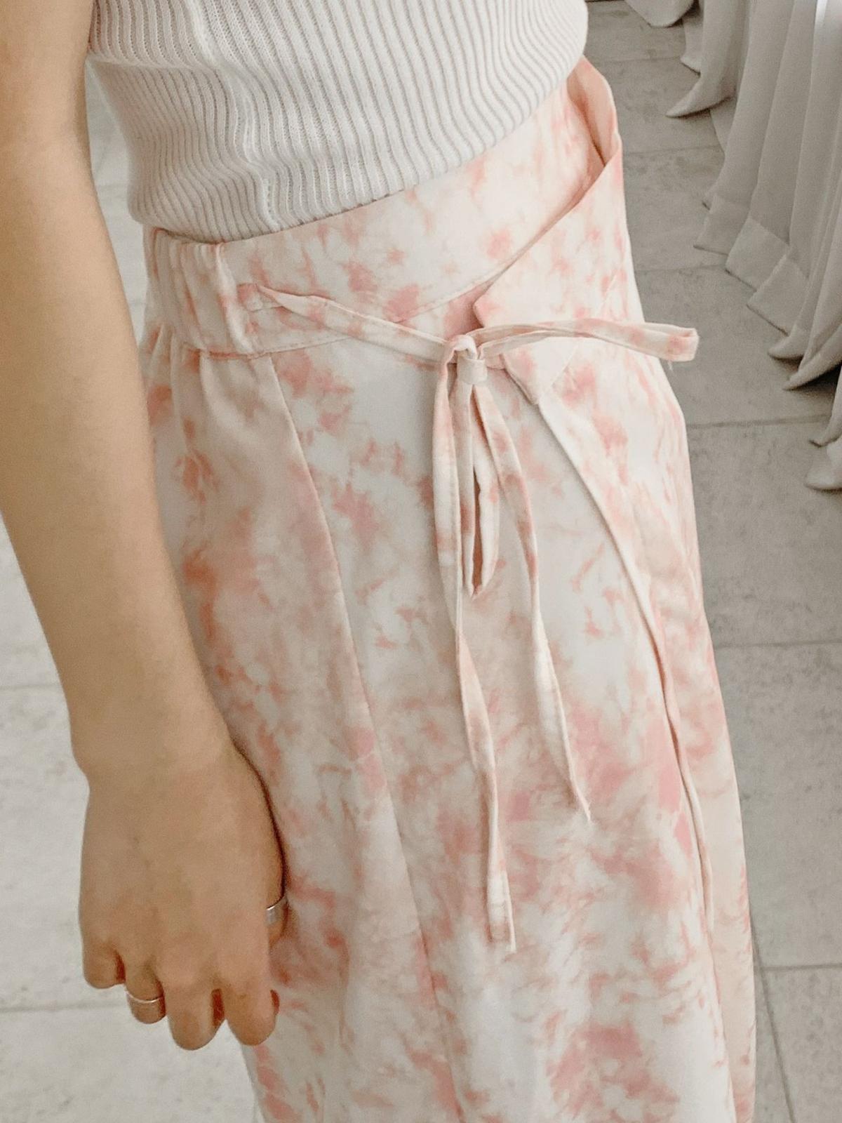 B168 WATERPAINT SKIRT