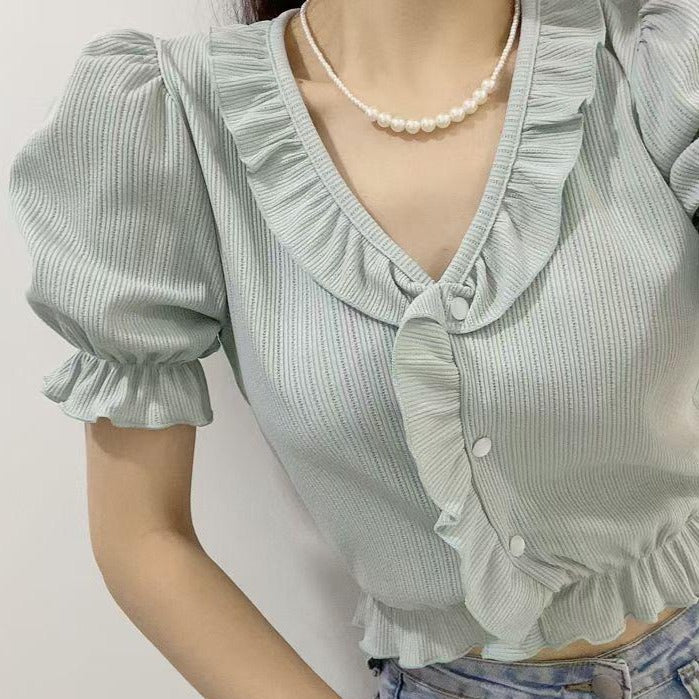 T530 RUFFLE LOVE TOP