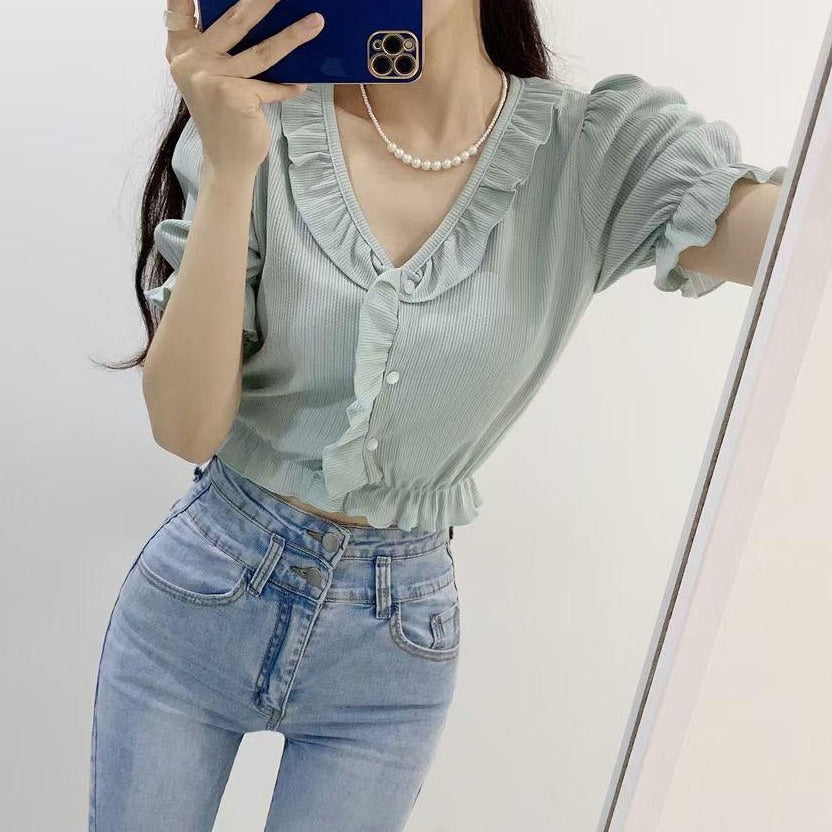 T530 RUFFLE LOVE TOP