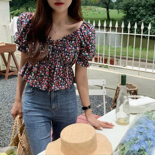 T545 FLOWERS DAY TOP