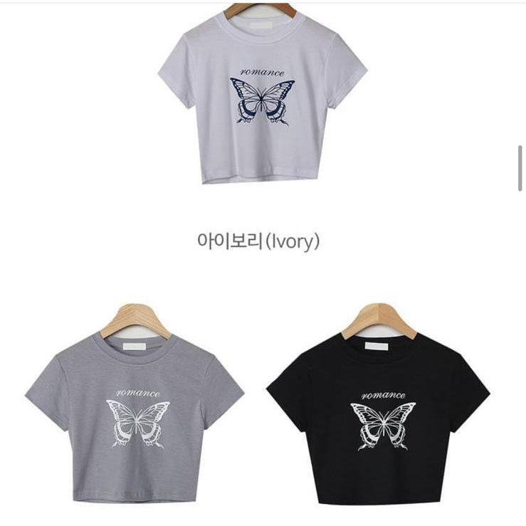 T555 BUTTERFLY TEE/ BEAR 🐻 TEE