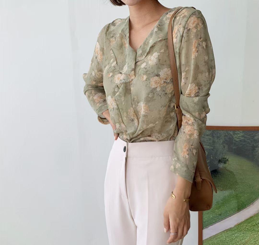 T645 LE GARDEN BLOUSE