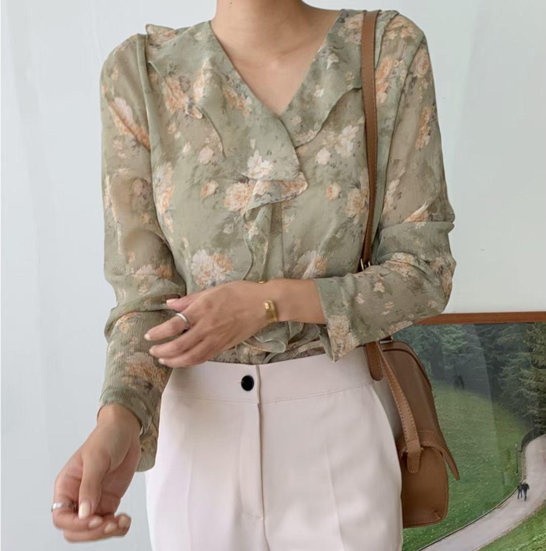 T645 LE GARDEN BLOUSE