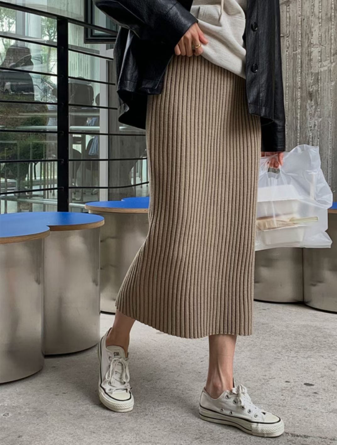 B204 NANA KNIT SKIRT