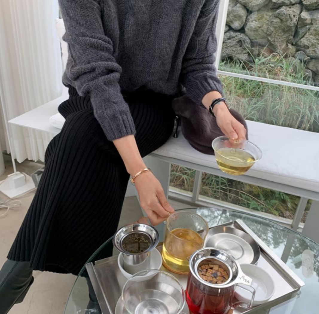 B204 NANA KNIT SKIRT
