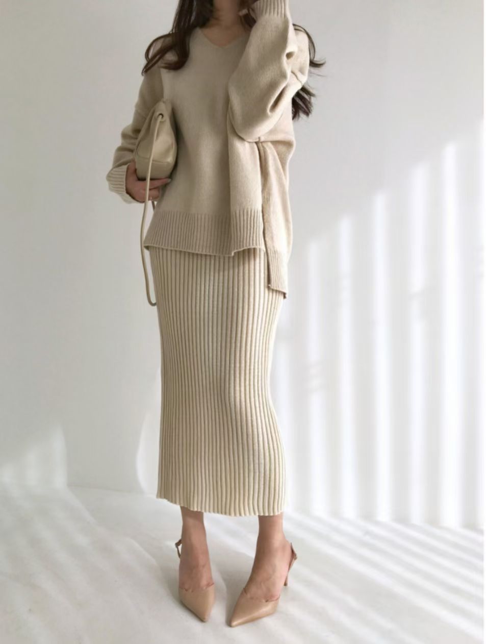 B204 NANA KNIT SKIRT
