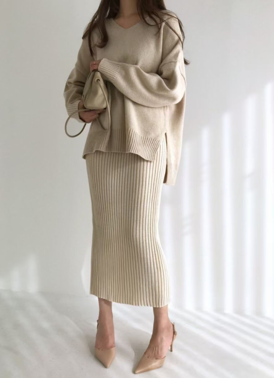 B204 NANA KNIT SKIRT