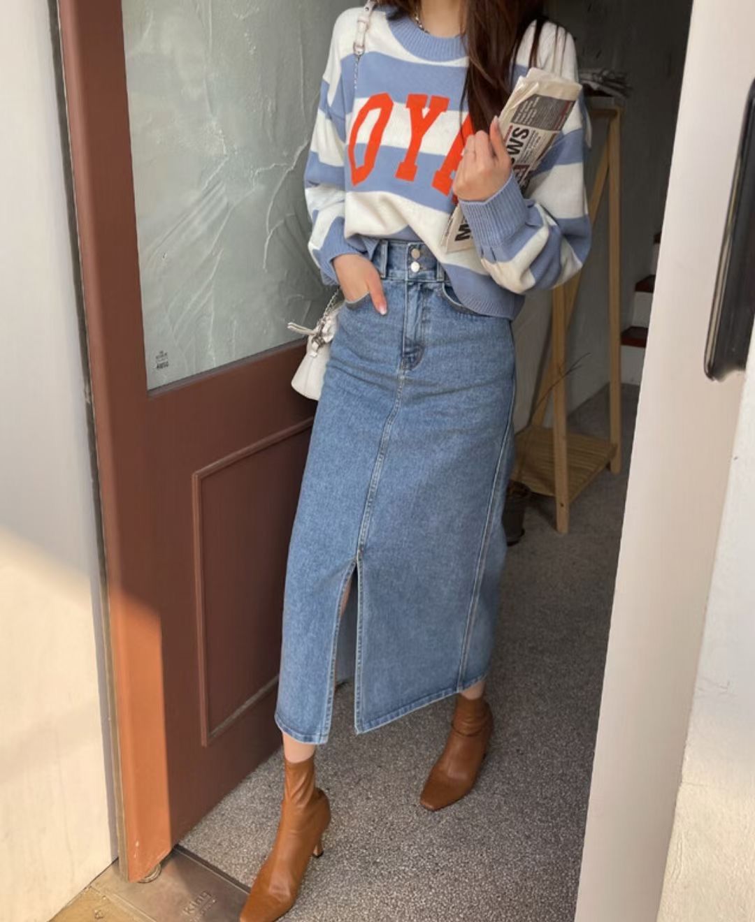 J219 TOKYO DENIM SKIRT