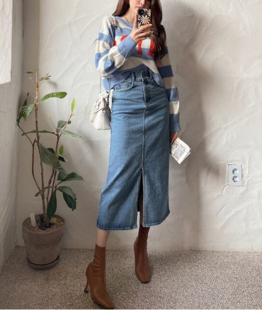 J219 TOKYO DENIM SKIRT