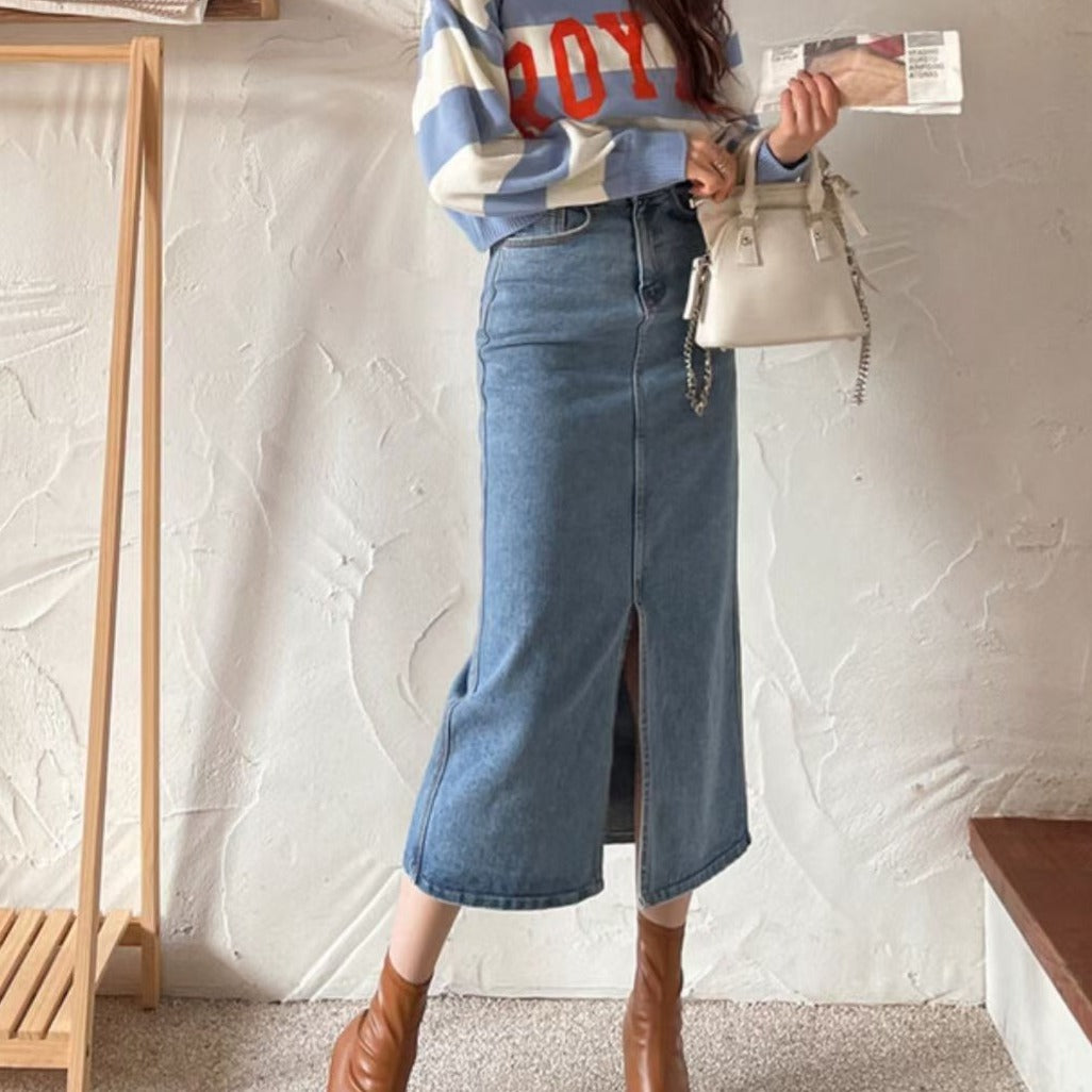 J219 TOKYO DENIM SKIRT