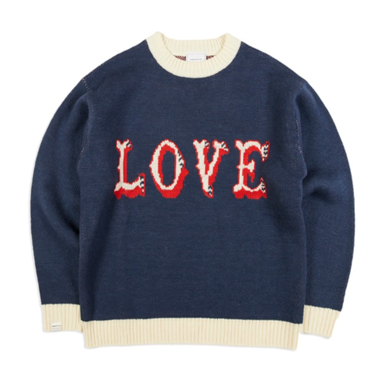 BU001 URBANDTYPE LOVE Crewneck Knit (第二團~1/2 結束)