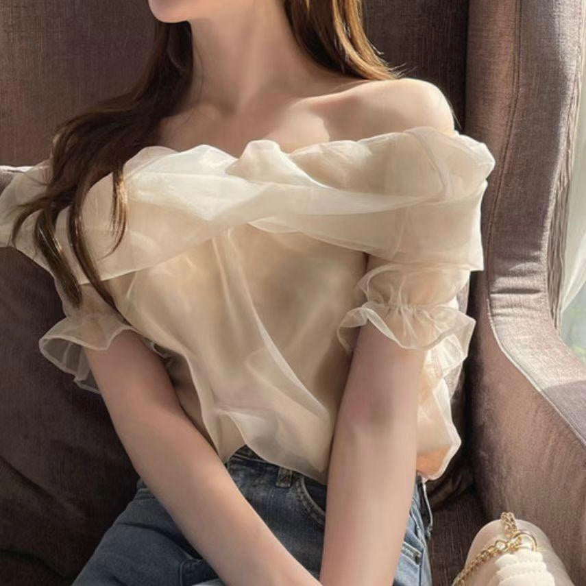T754 FAIRY OFF-SHOULDER TOP