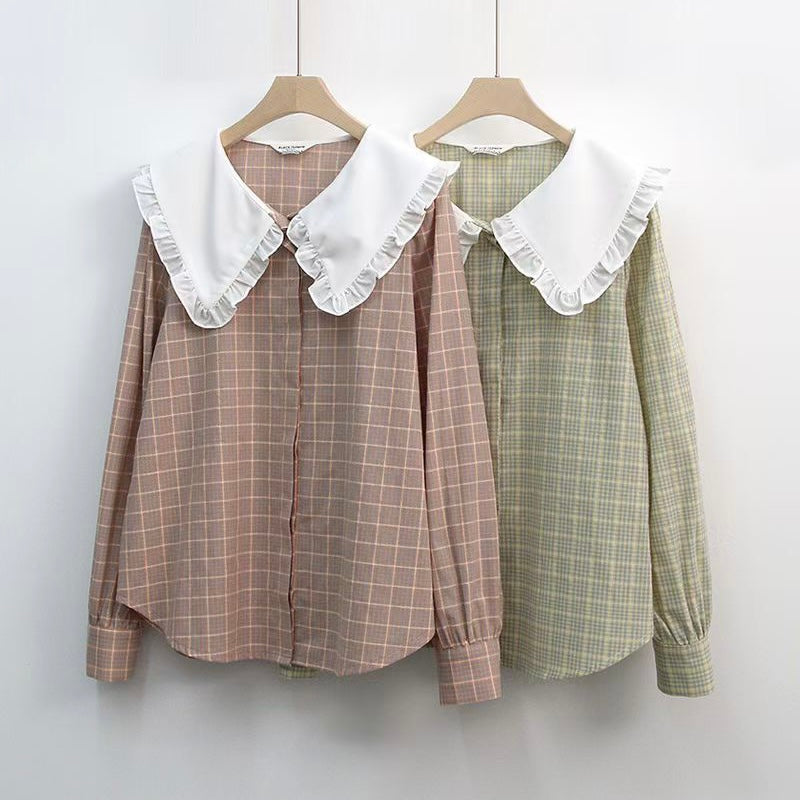 T730 GREEN APPLE BLOUSE