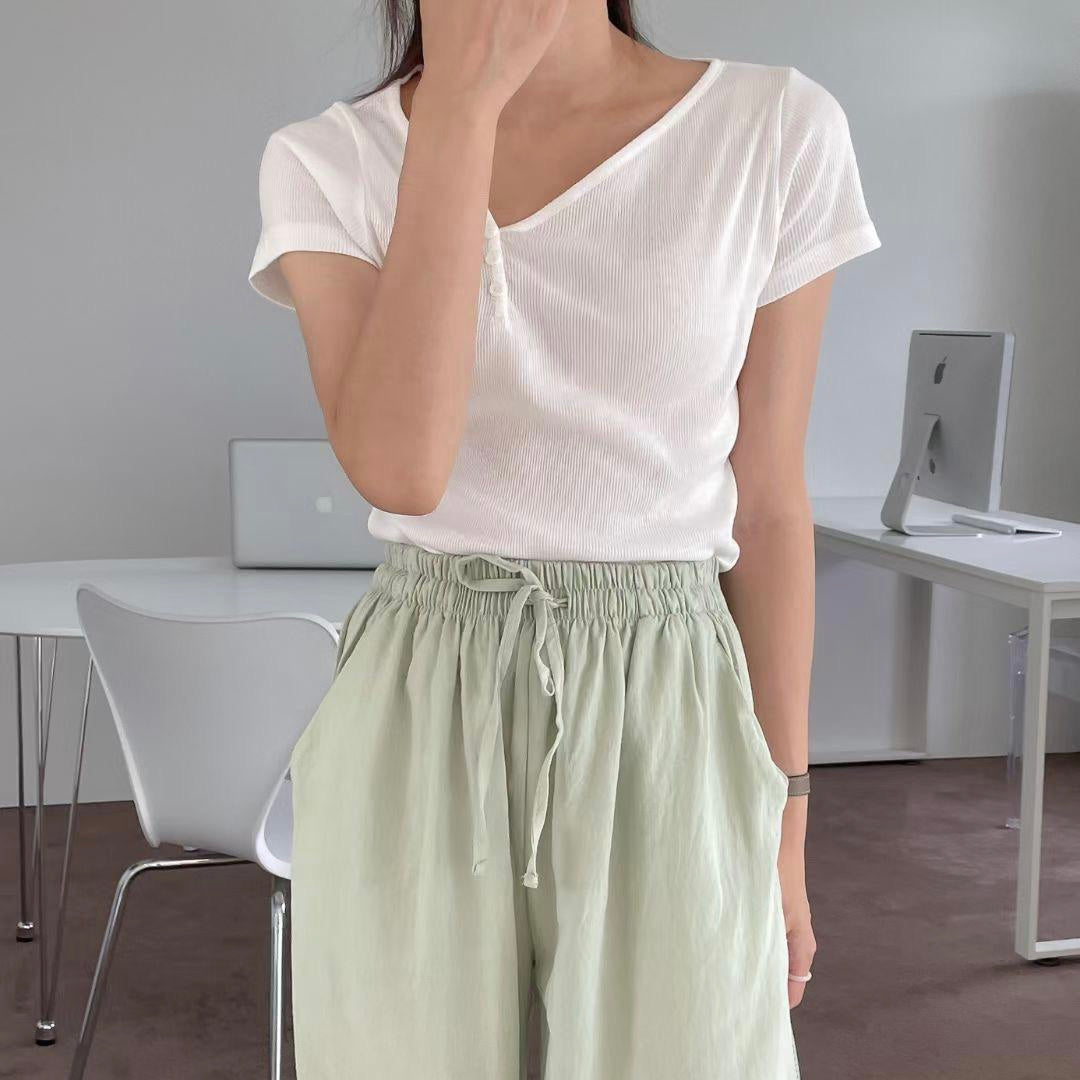 T758 MANNER SHORT TOP