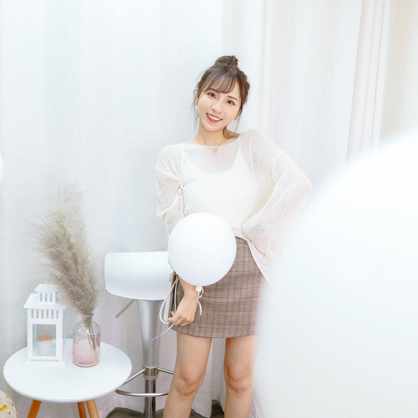 T347 YES OK KNIT TOP - Letta A