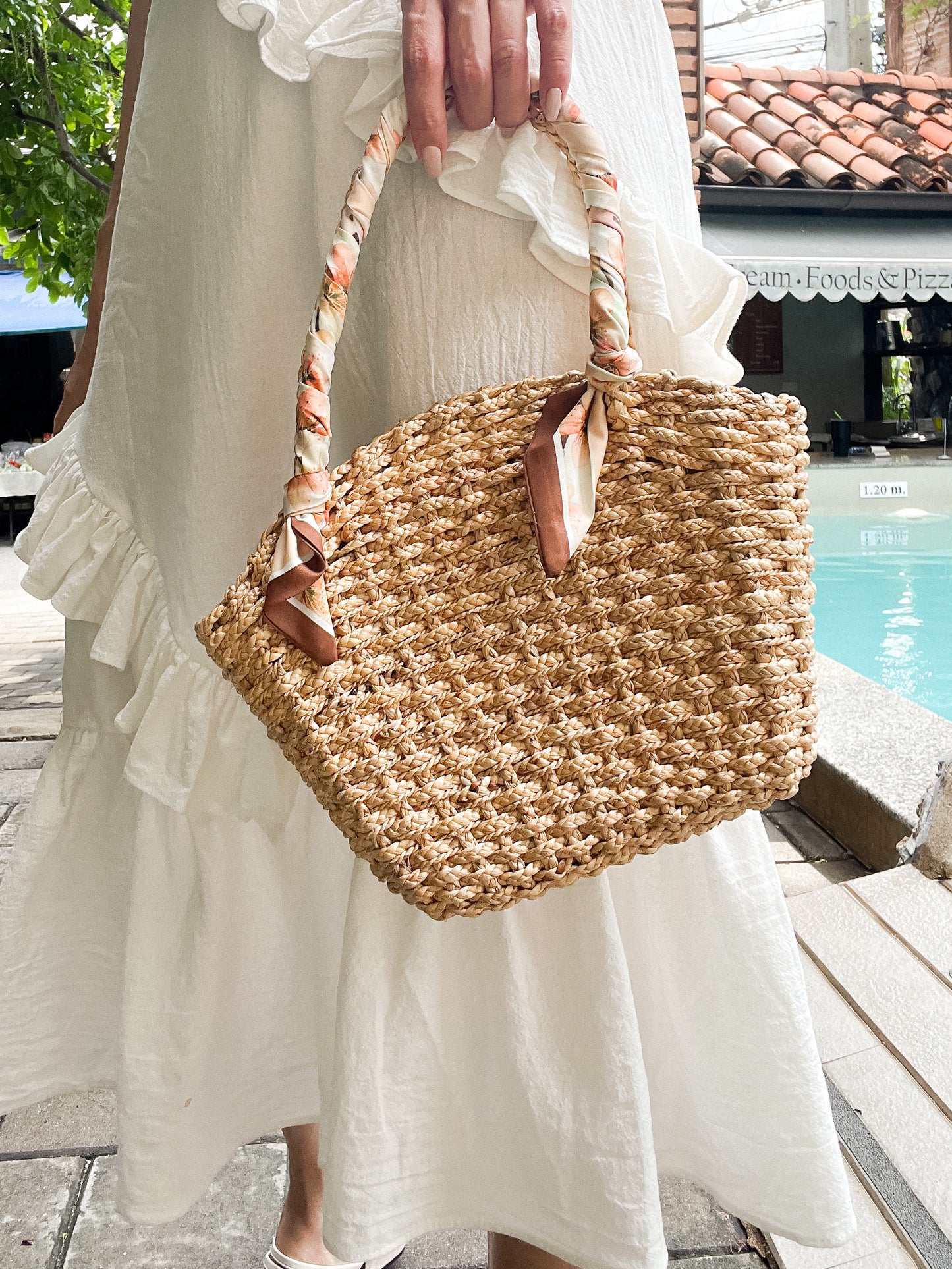 TH022 SUMMER STRAW BAG
