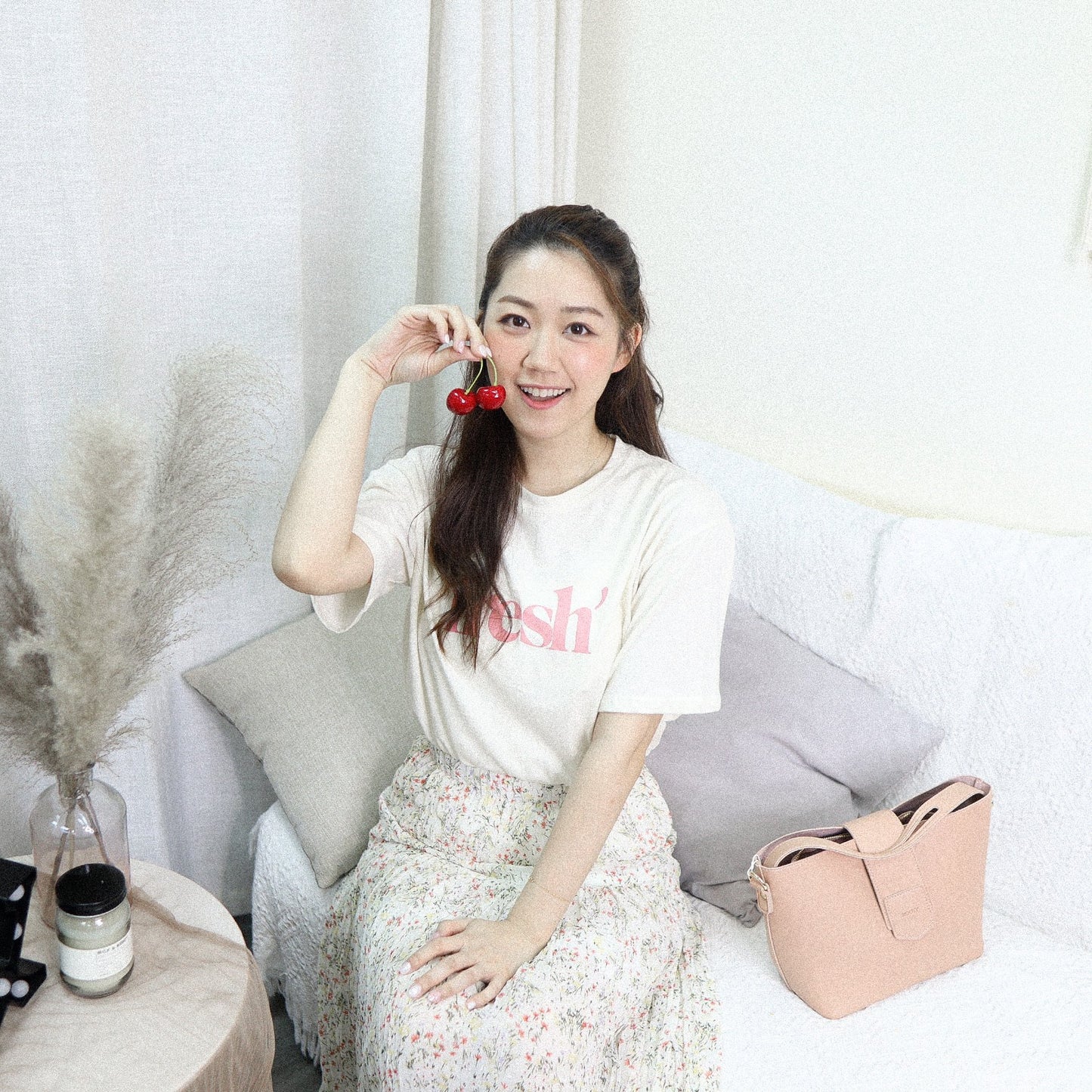 #T320 FRESH PEACH TEE - Letta A