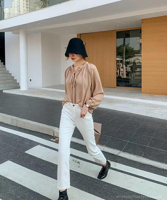 T348 BROWNIE BLOUSE - Letta A