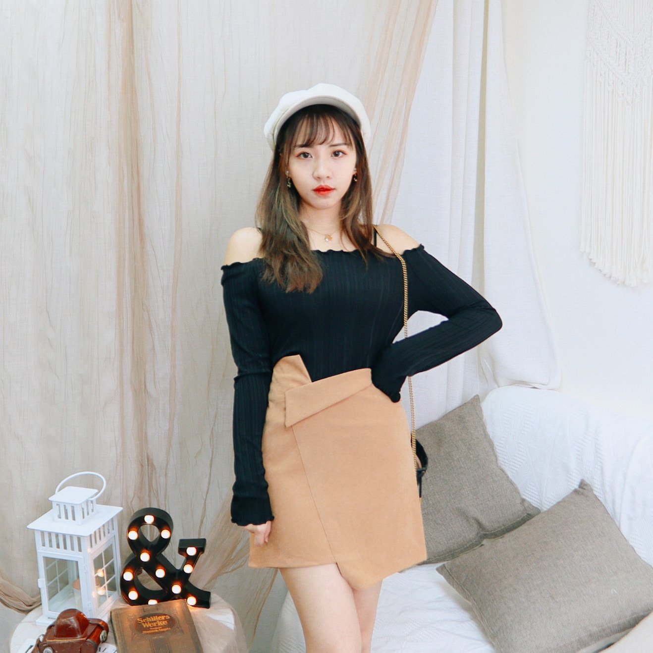 B126 CAMERA SKIRT - Letta A