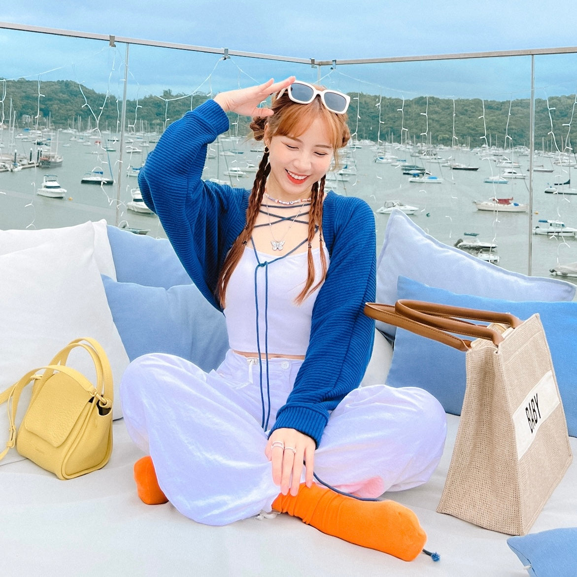 B285 WIND CAGO PANTS