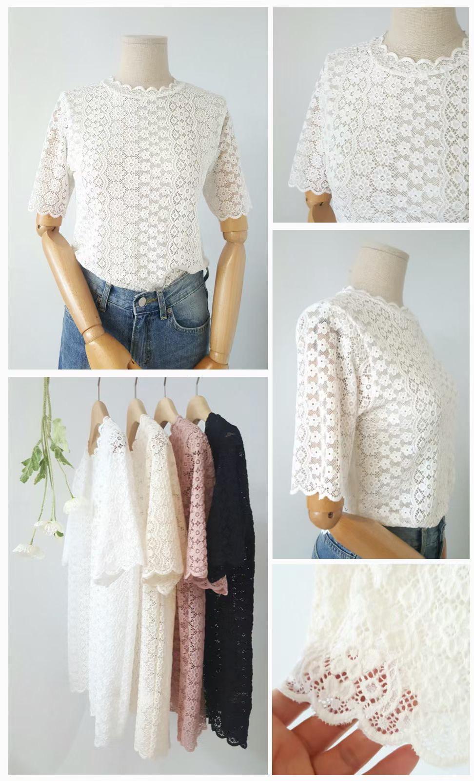 T557 MERRY LACE TOP