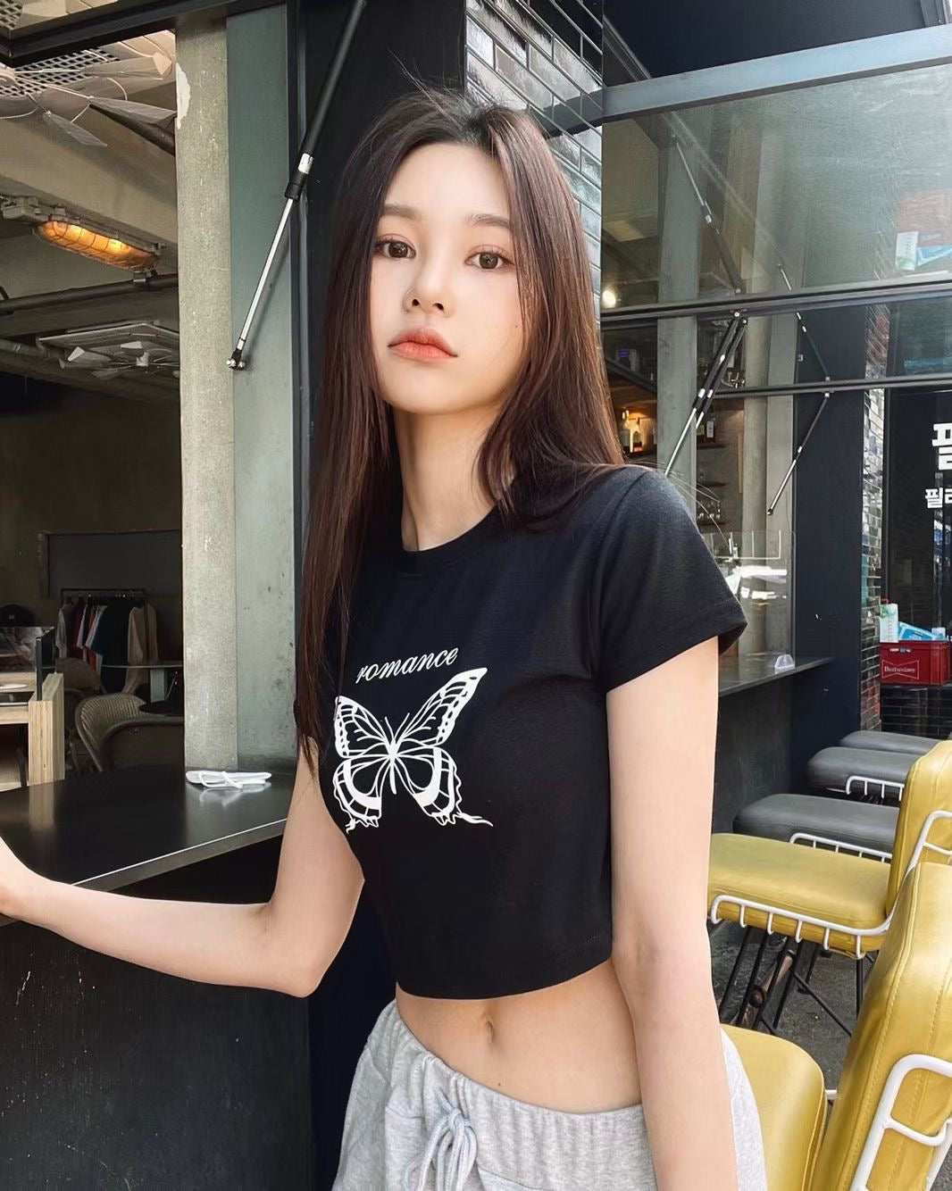 T555 BUTTERFLY TEE/ BEAR 🐻 TEE