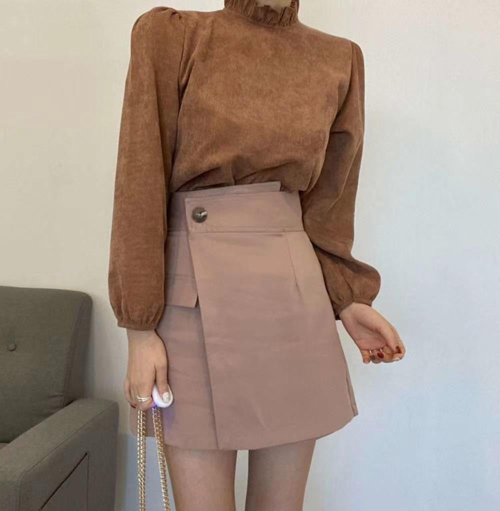 T445 WHAT KIND OF LOVE BLOUSE
