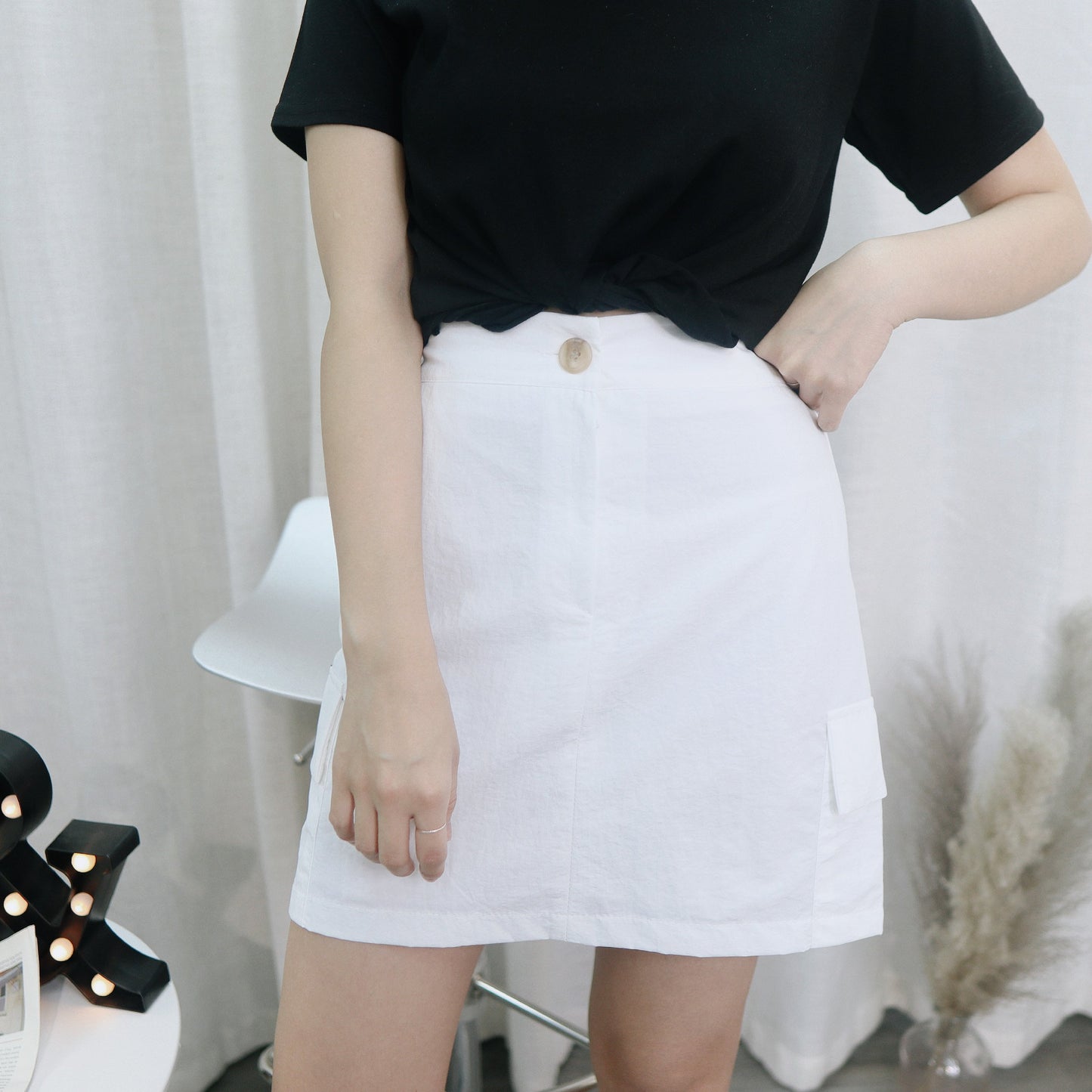 #B105 SMILE FOR TODAY SKIRT - Letta A