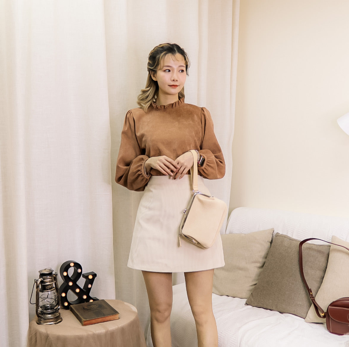 T445 WHAT KIND OF LOVE BLOUSE