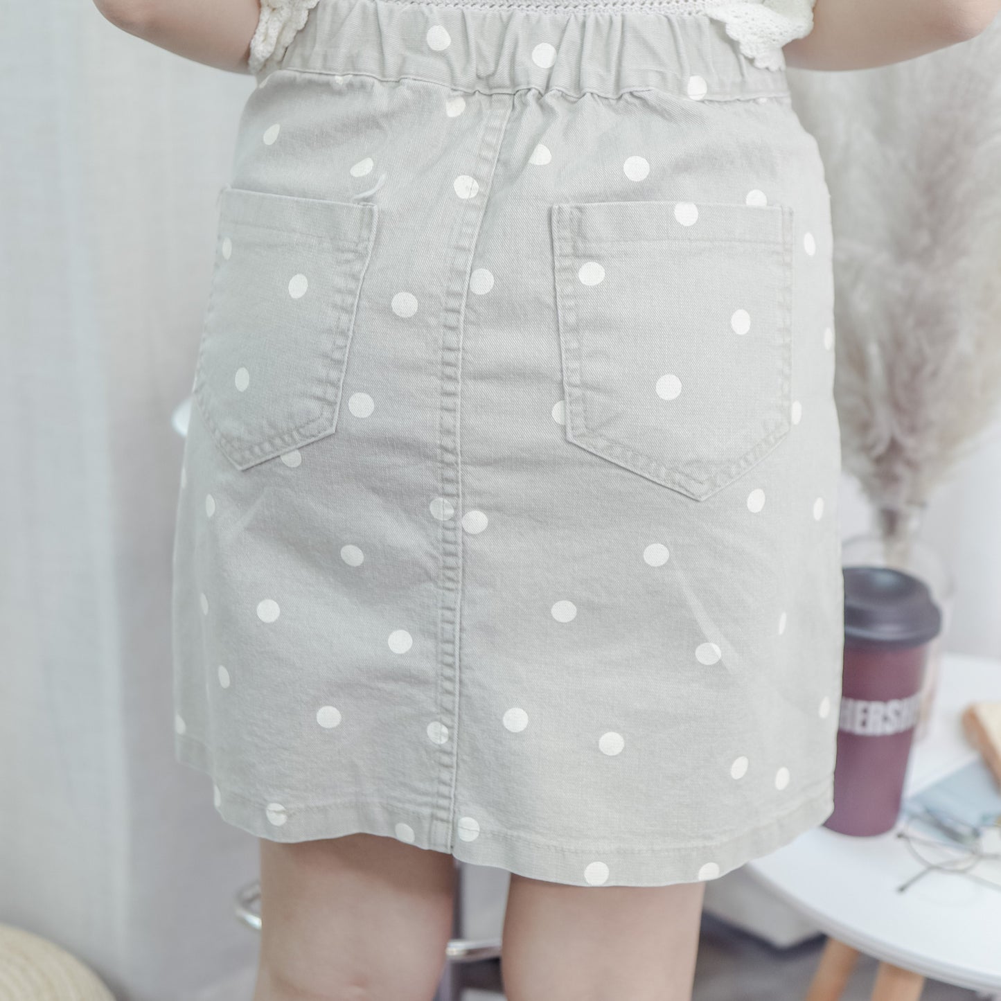 #B108 DOT LOVER SKIRT - Letta A