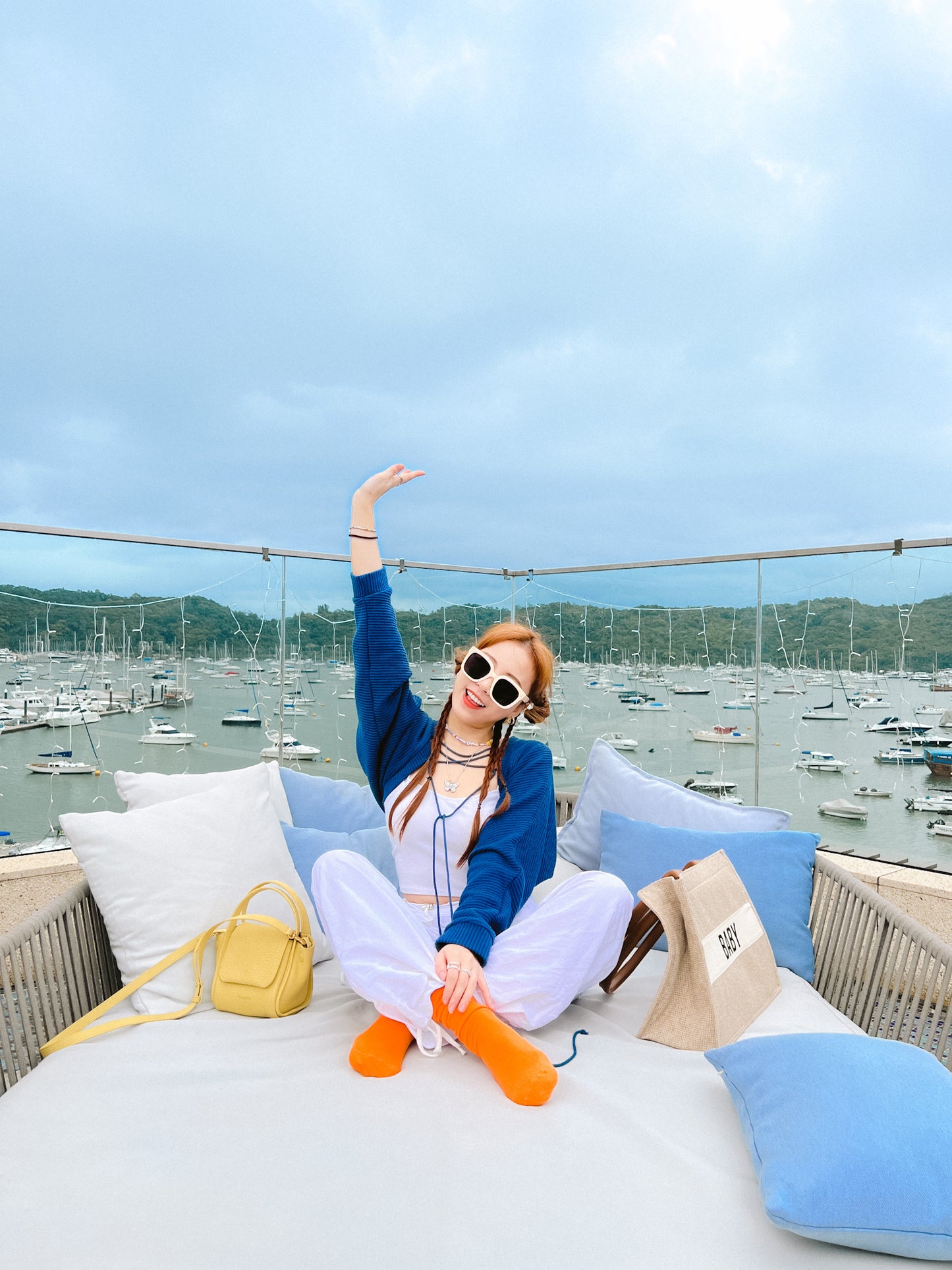 B285 WIND CAGO PANTS