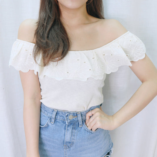 #T285 INTO YOU OFF SHOULDER TOP - Letta A