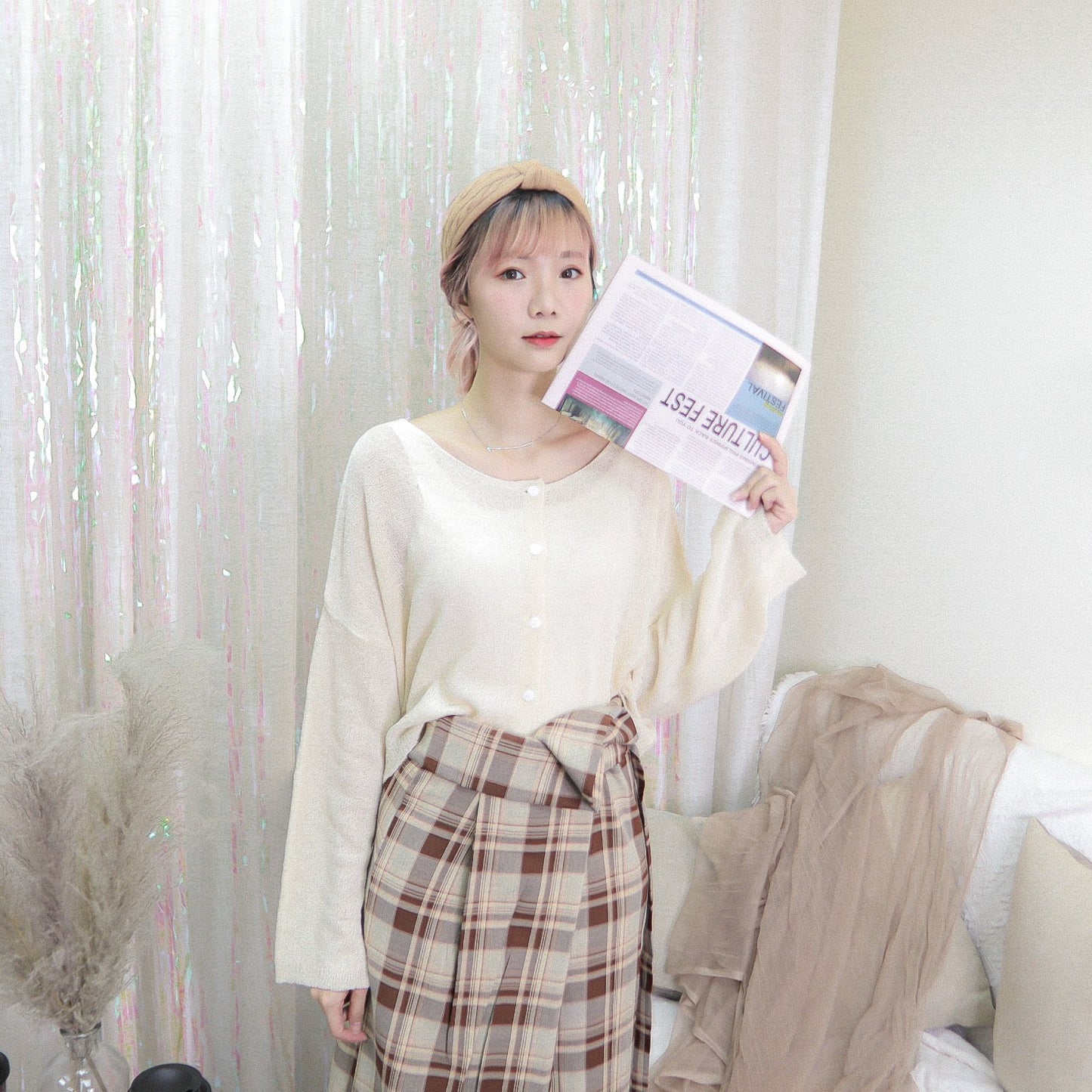 T361 DREAM ON YOU KNIT TOP - Letta A