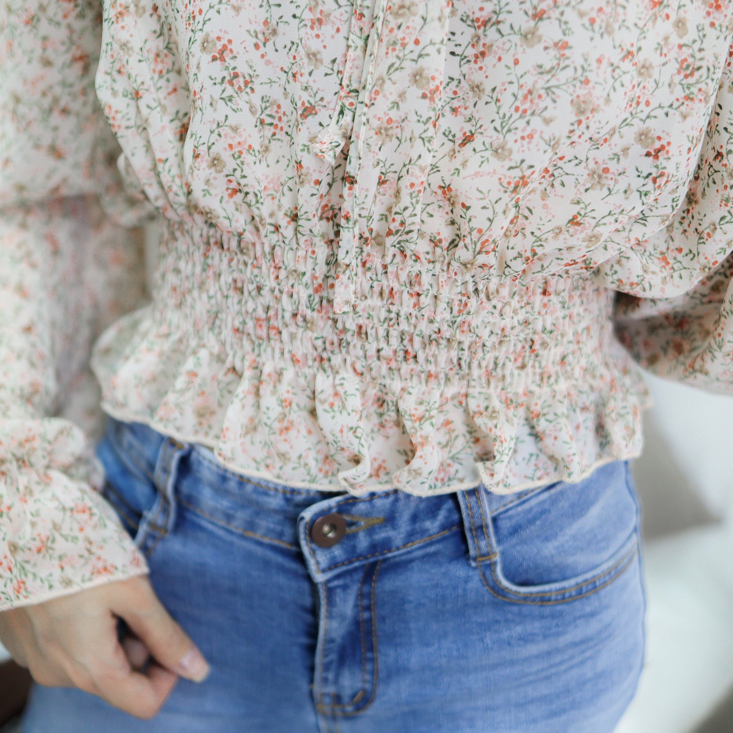 T394 DAISY OFF-SHOULDER TOP - Letta A