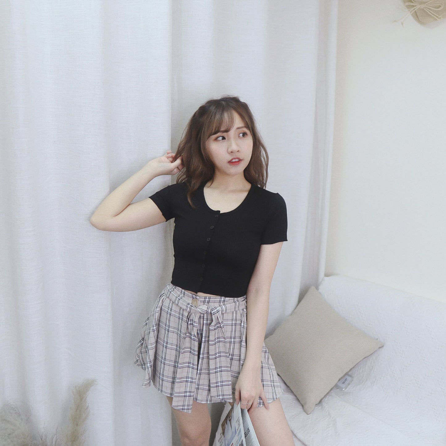 #T291 BY THE WAY CROP TOP - Letta A