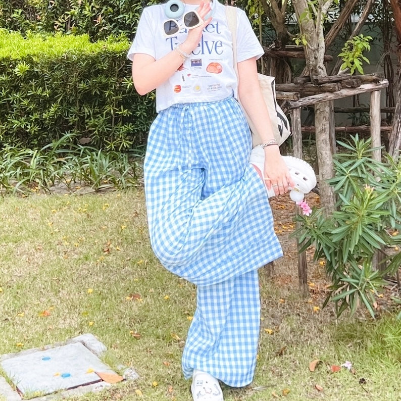 TH066 PALE BLUE LONG PANTS
