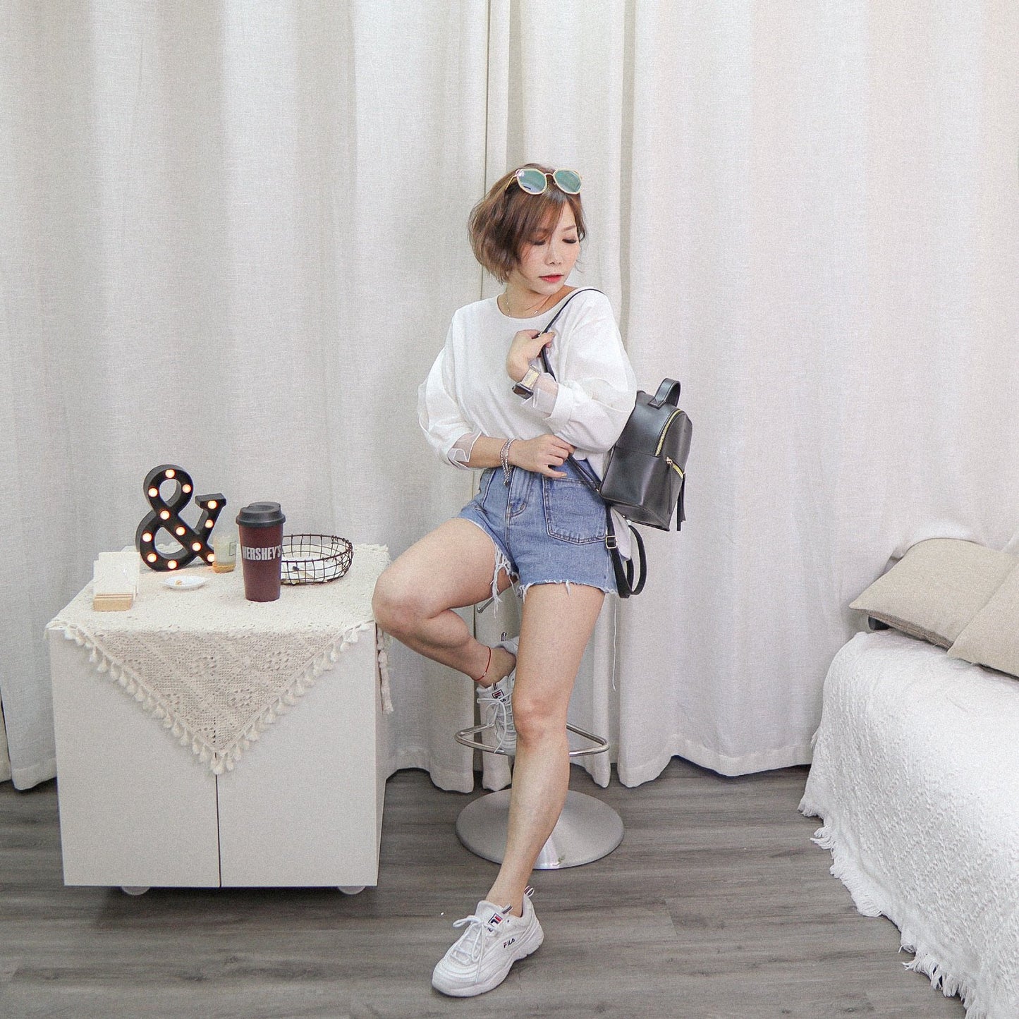 #T280 TIME FLIES BLOUSE - Letta A