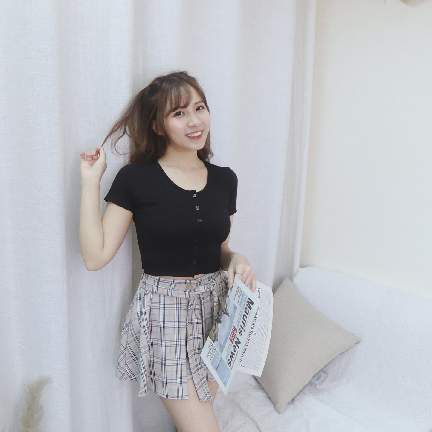 #T291 BY THE WAY CROP TOP - Letta A