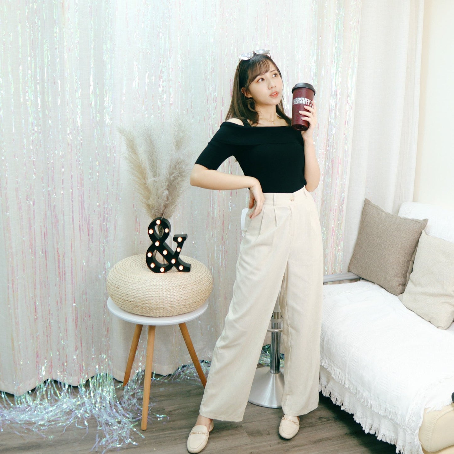 #B115 ONNI TROUSERS - Letta A