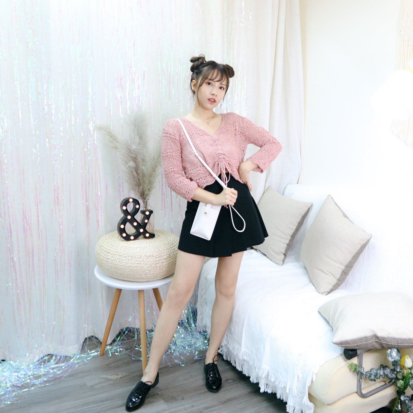 #T332 WHAT YOU NEED KNIT TOP - Letta A